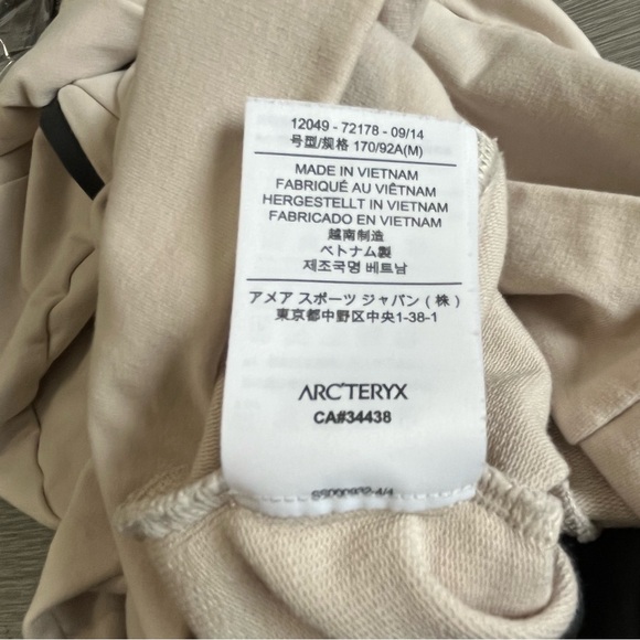 ARC’TERYX Pullover Hoodie Long Sleeve Size Medium - Picture 5 of 7